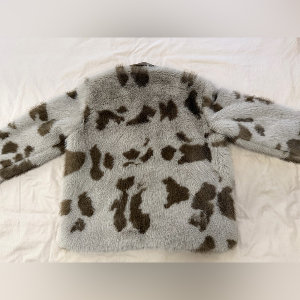 Jaded London - Lorax Cow Faux Fur Jacket - Picture 2 of 3